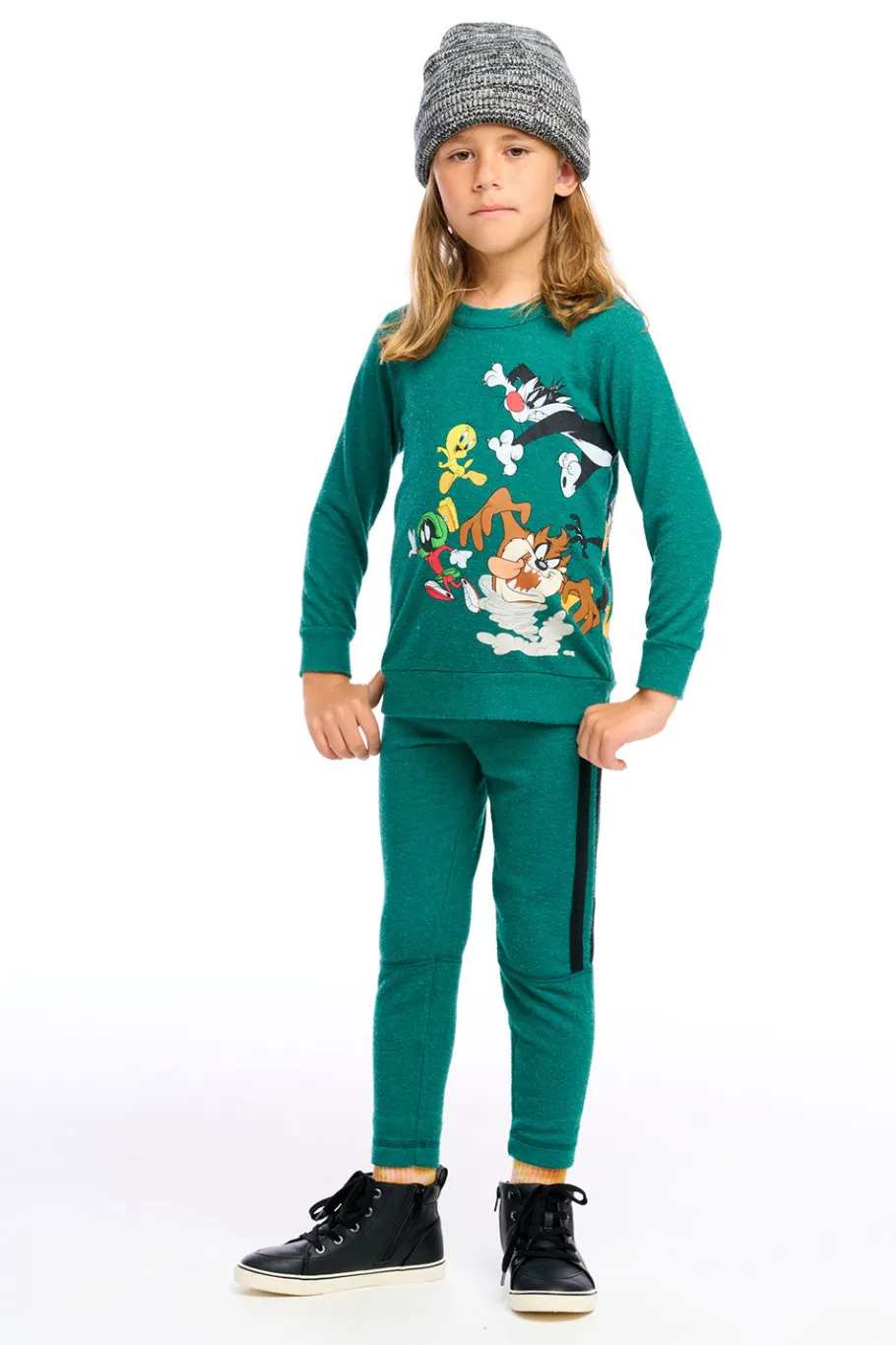 Shop Chaser Brand Looney Tunes - Group Pullover