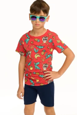 Cheap Chaser Brand Looney Tunes - Tropical Taz Tee