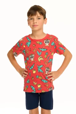 Cheap Chaser Brand Looney Tunes - Tropical Taz Tee