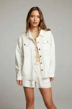 Store Chaser Brand Louise White Button Down