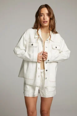 Store Chaser Brand Louise White Button Down
