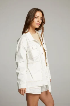 Store Chaser Brand Louise White Button Down