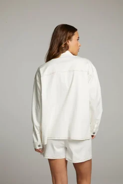 Store Chaser Brand Louise White Button Down