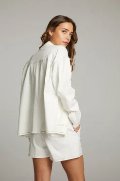 Store Chaser Brand Louise White Button Down