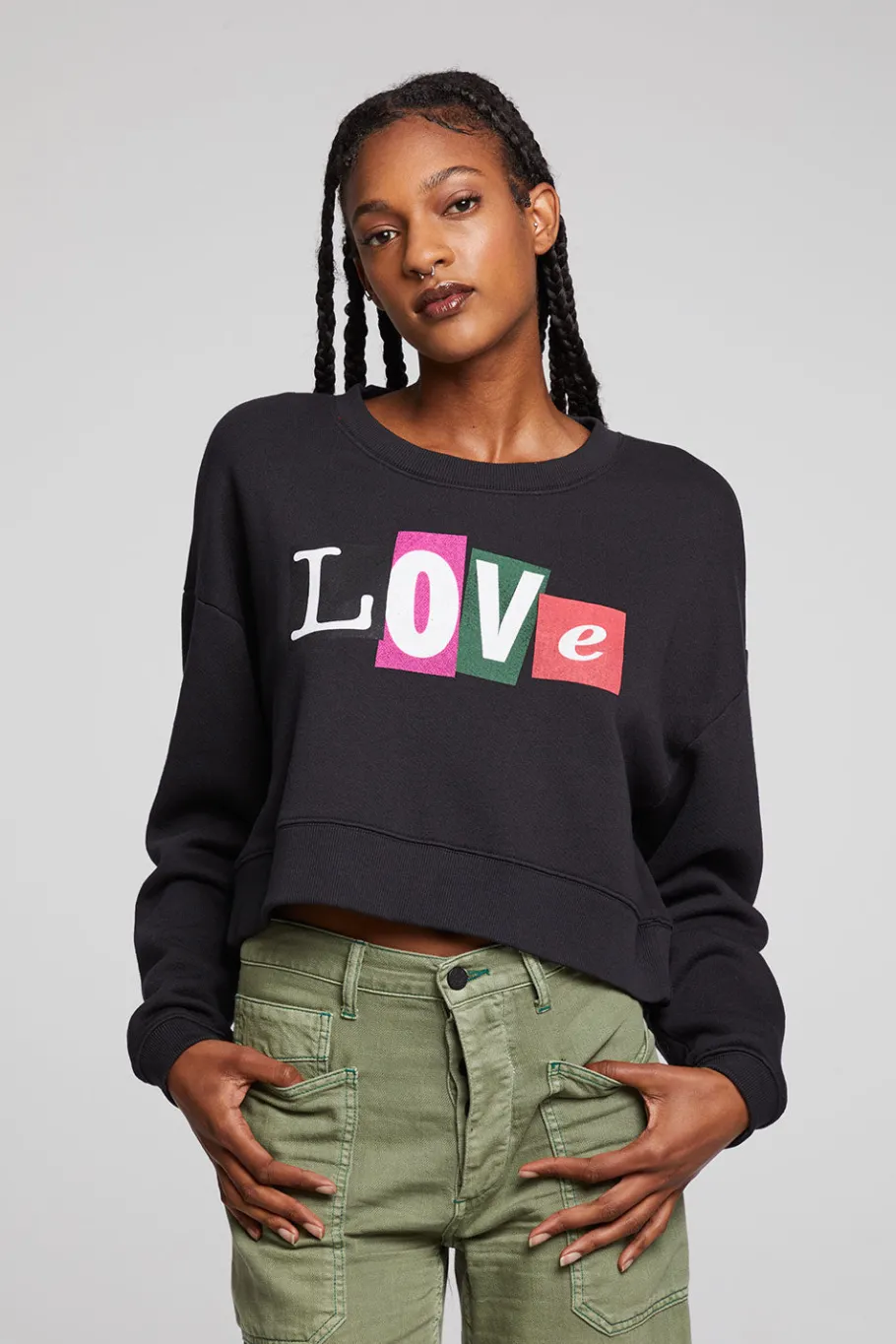 Online Chaser Brand Love Letters Zuma Pullover