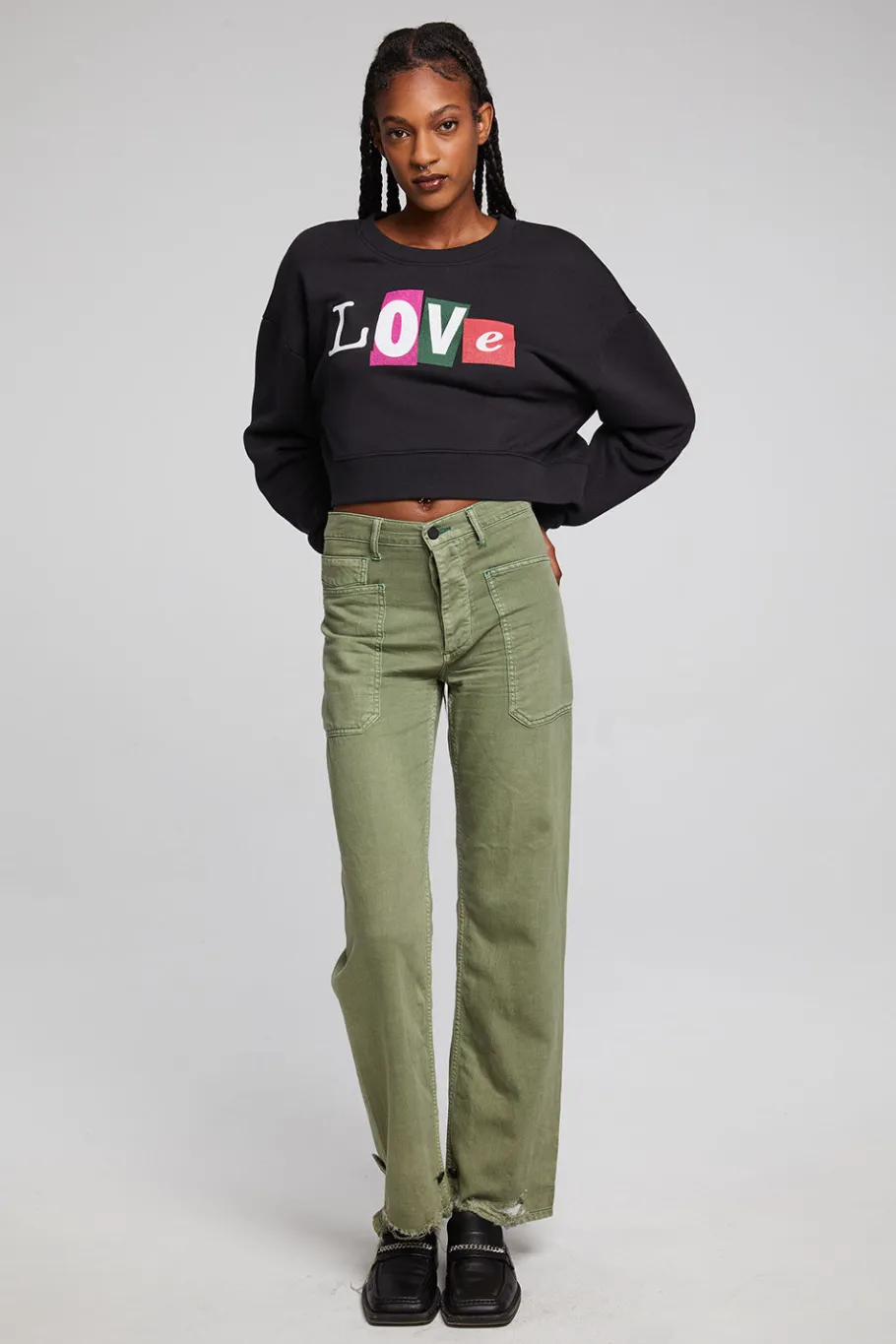 Online Chaser Brand Love Letters Zuma Pullover