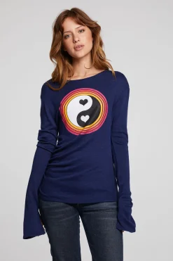 Fashion Chaser Brand Love Yin Yang Pullover