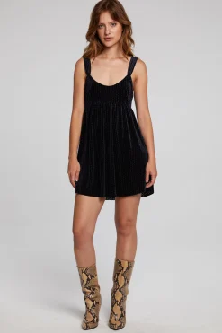 Clearance Chaser Brand Lover Check Burnout Slip Dress
