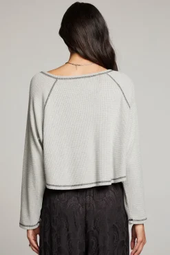 Fashion Chaser Brand Lucy Heather Grey Long Sleeve