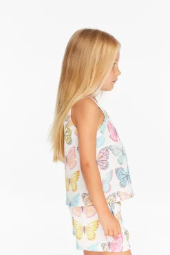 Fashion Chaser Brand Mae "She's A Butterfly" Tank Top