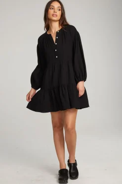 Best Sale Chaser Brand Magnolia Licorice Mini Dress