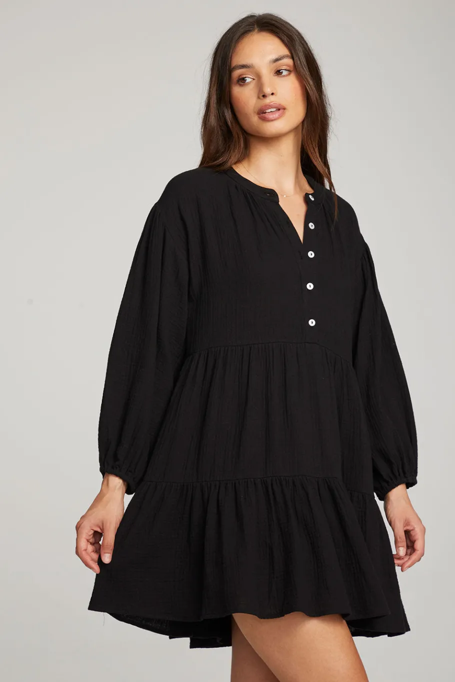 Best Sale Chaser Brand Magnolia Licorice Mini Dress
