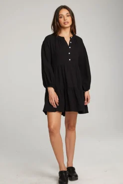Best Sale Chaser Brand Magnolia Licorice Mini Dress