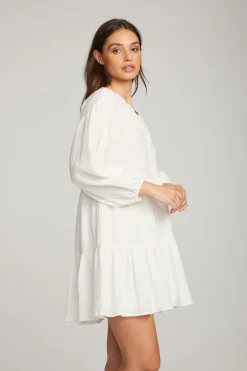 Cheap Chaser Brand Magnolia White Mini Dress