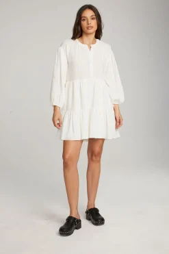 Cheap Chaser Brand Magnolia White Mini Dress