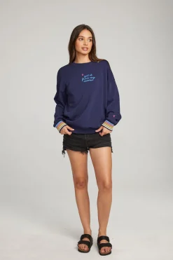 Outlet Chaser Brand Mama Embroidery Pullover