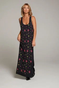 Flash Sale Chaser Brand Manatee Night Palm Maxi Dress