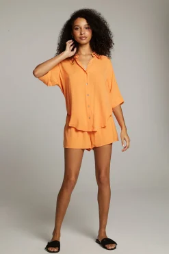 Shop Chaser Brand Marlin Tangerine Button Up