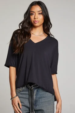 Hot Chaser Brand Mason Licorice V Neck