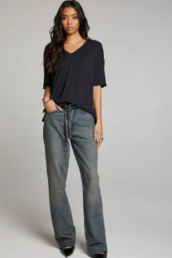 Hot Chaser Brand Mason Licorice V Neck