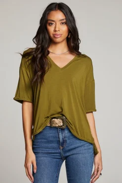 Store Chaser Brand Mason Sphagnum V Neck