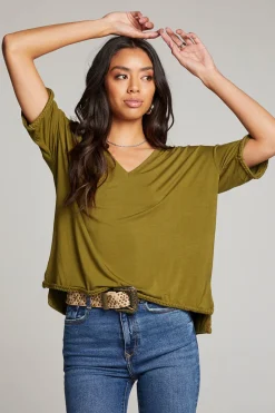 Store Chaser Brand Mason Sphagnum V Neck