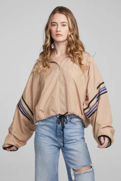 Discount Chaser Brand McCartney Cappuccino Zip Up