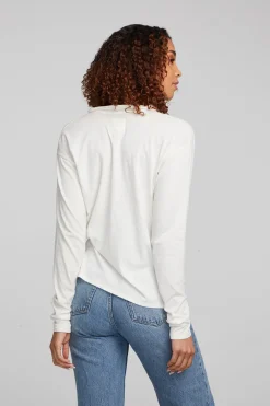 Shop Chaser Brand Mela Bright White Long Sleeve