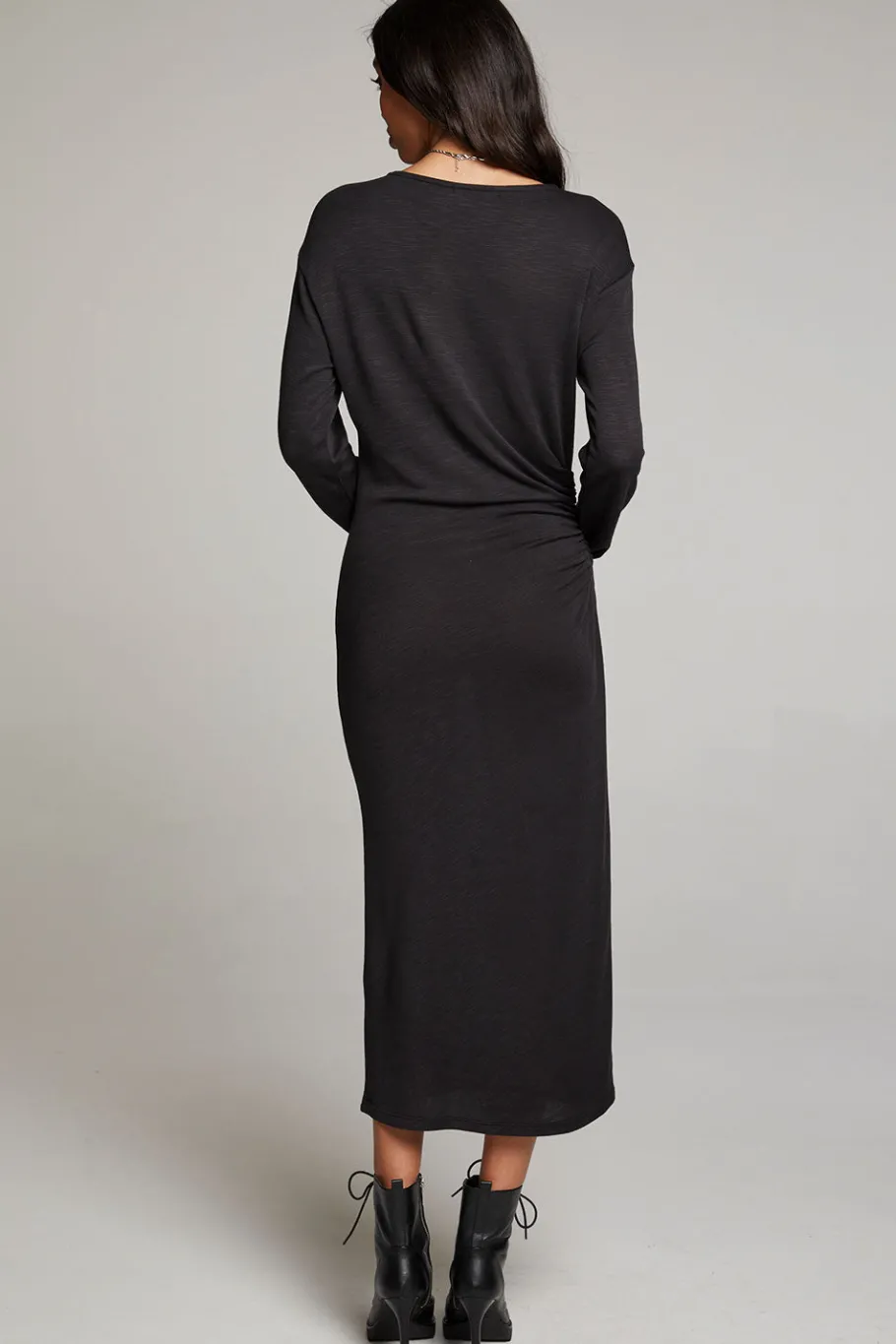 Outlet Chaser Brand Memory Licorice Midi Dress
