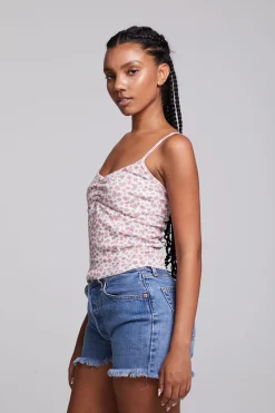 Outlet Chaser Brand Mercato Ditsy Rose Floral Tank Top