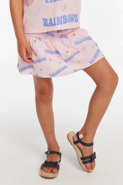 Outlet Chaser Brand Mermaid & Friends Peplum Girls Skort