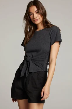 Clearance Chaser Brand Mia Black Top