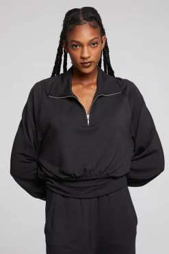 Sale Chaser Brand Midnight Licorice Half Zip