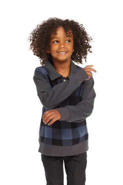 Cheap Chaser Brand Mike Ghost Plaid Collared Shirt