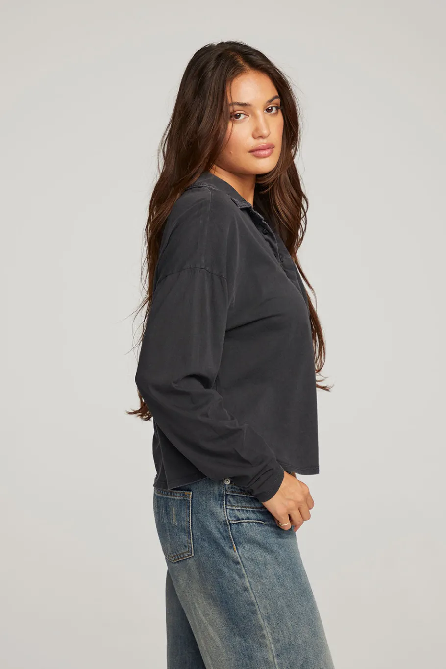 Discount Chaser Brand Miles Licorice Long Sleeve