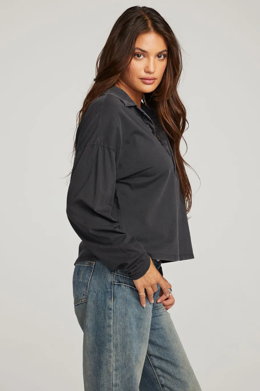 Discount Chaser Brand Miles Licorice Long Sleeve
