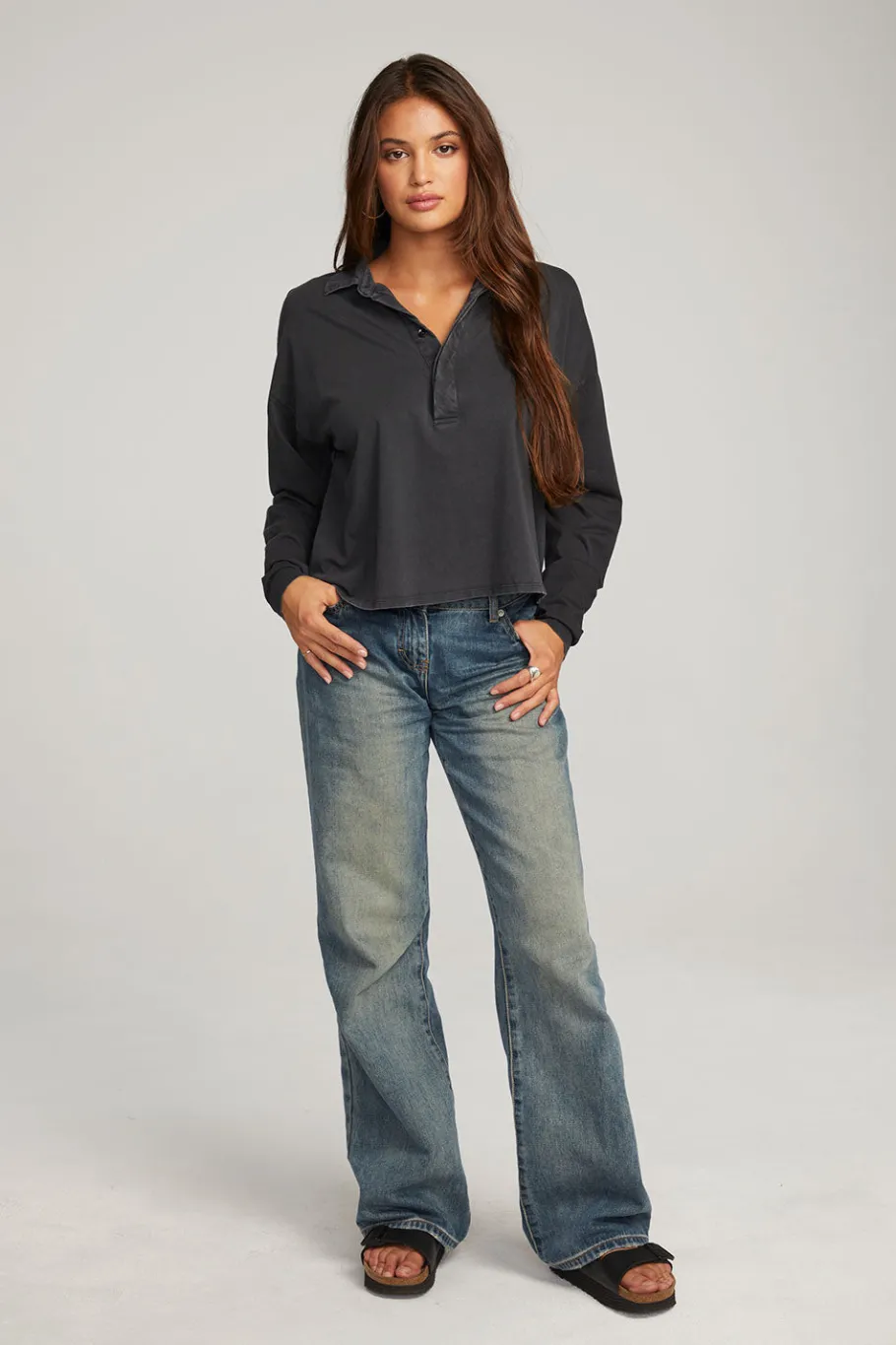 Discount Chaser Brand Miles Licorice Long Sleeve