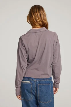 Flash Sale Chaser Brand Miles Purple Sage Long Sleeve