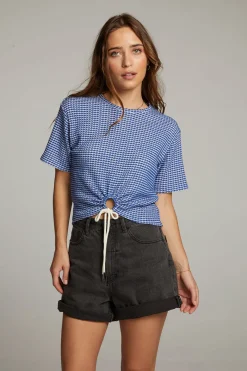 Store Chaser Brand Miracle Cobalt Blue Short Sleeve