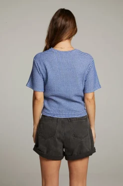 Store Chaser Brand Miracle Cobalt Blue Short Sleeve