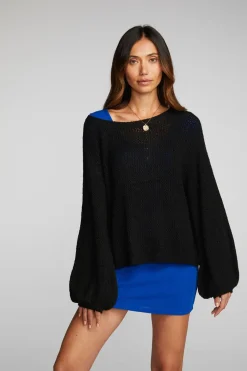 Outlet Chaser Brand Mohair Sweater Knit Belle Pullover