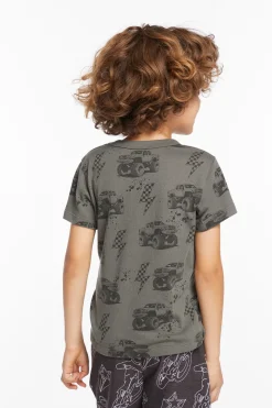 Sale Chaser Brand Monster Trucks Kids Tee