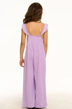 Fashion Chaser Brand Monterey Digital Lavender Jumpsuit