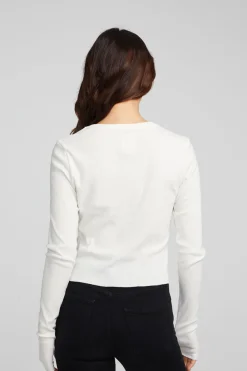Clearance Chaser Brand Moonlight Bright White Long Sleeve