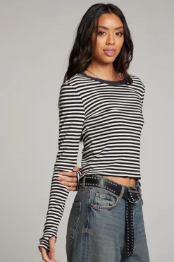 Hot Chaser Brand Moonlight Punk Stripe Long Sleeve