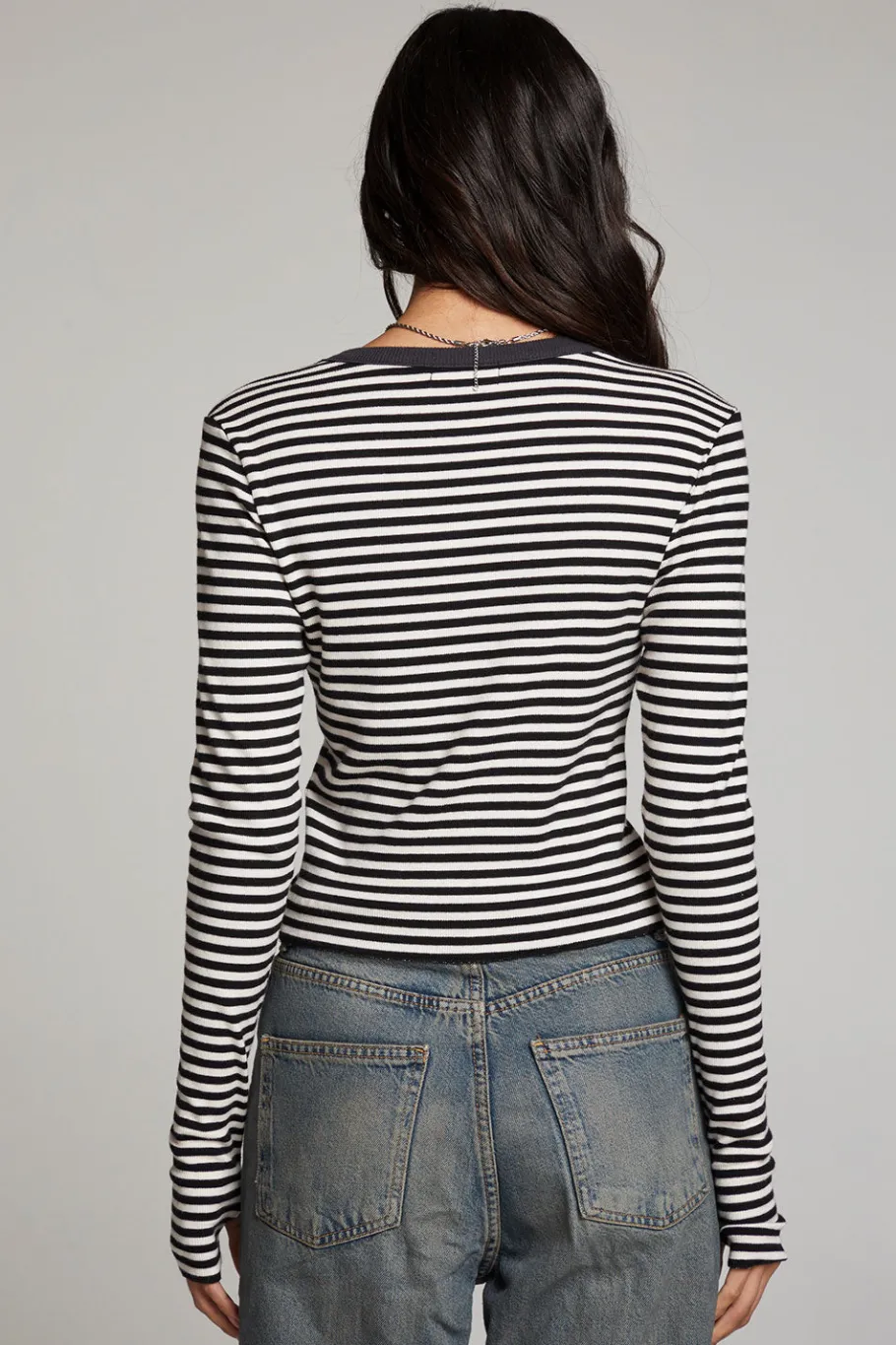 Hot Chaser Brand Moonlight Punk Stripe Long Sleeve
