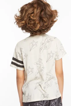 Online Chaser Brand Moto Star Boys Tee