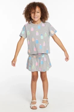 Flash Sale Chaser Brand Multi Pineapple Girls Tee
