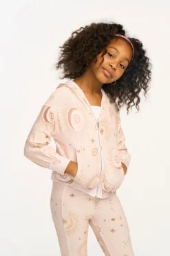 Sale Chaser Brand Mystical Sky Cozy Knit Zip Up Hoodie