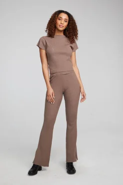 Clearance Chaser Brand Nahal Deep Taupe Tee